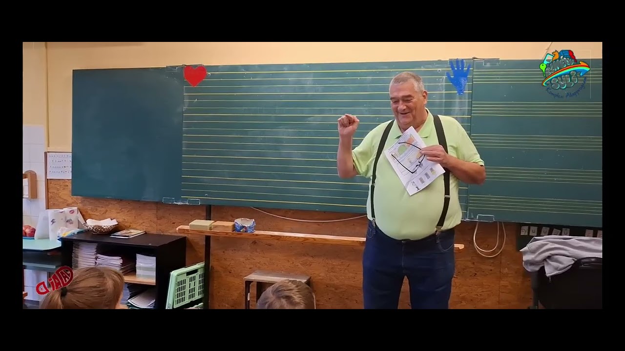 Közlekedésismereti beszélgetés a 2.b-ben