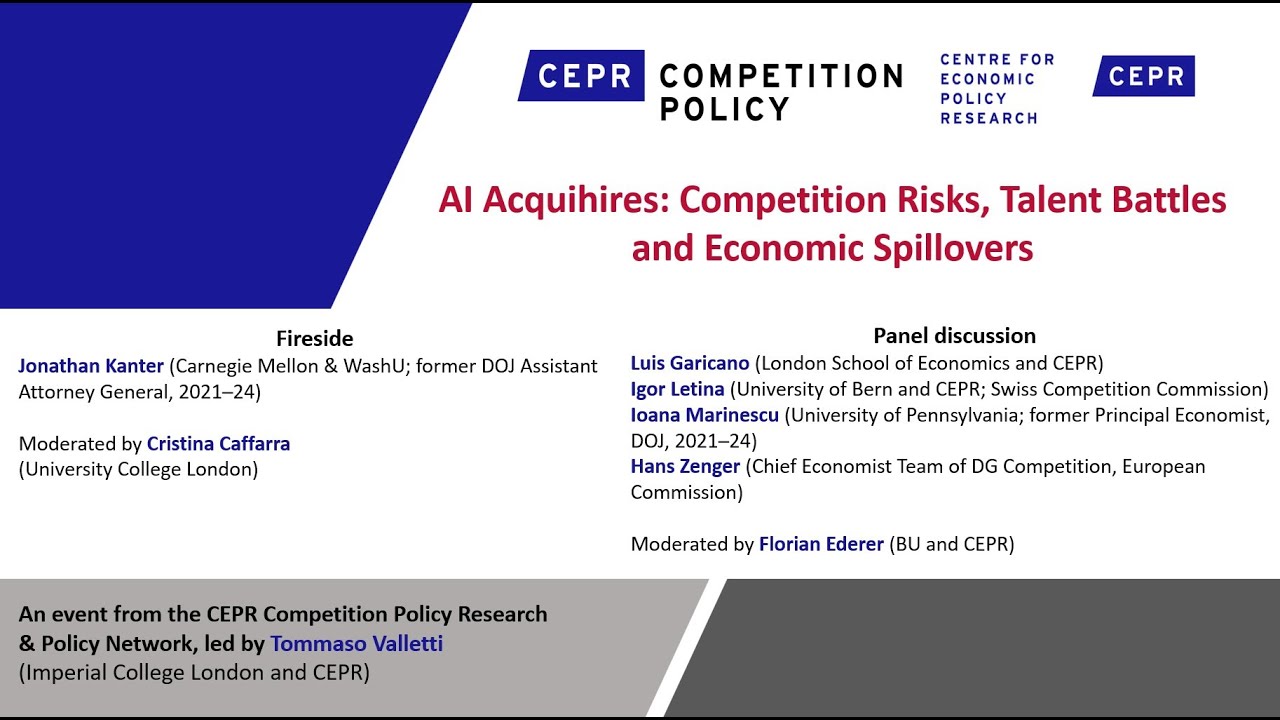 AI Acquihires: Competition Risks, Talent Battles and Economic Spillovers