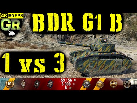 World of Tanks BDR G1 B Replay - 10 Kills 2.6K DMG(Patch 1.4.1)