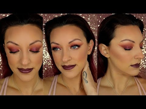 Christmas | Holiday | New Years makeup and hair tutorial