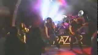 Razor - American Luck promo clip video thrash metal CANADA Canadian