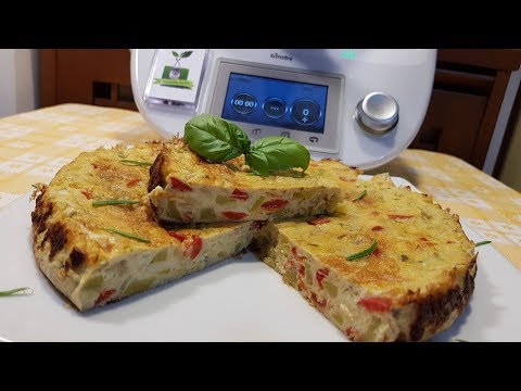 Torta di uova con verdure per bimby TM7 TM6 TM5 TM31