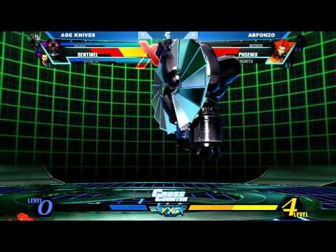 Cross Counter Room @ Evo 2013: @STierKnives vs. Abfonzo FT3 - Ultimate Marvel vs. Capcom 3