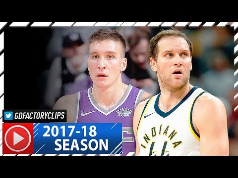 Bojan Bogdanovic vs Bogdan Bogdanovic Duel Highlights (2017.10.31) Kings vs Pacers - SICK!