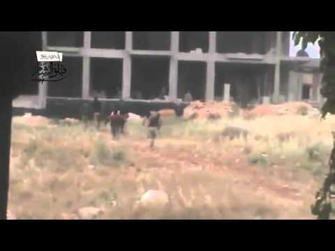 اقتحام أبنية قرب المخابرات الجوية من قبل فيلق الشام في برات