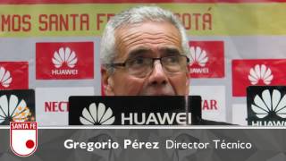 Nuevo triunfo para Independiente Santa Fe de la mano de Gregorio Perez