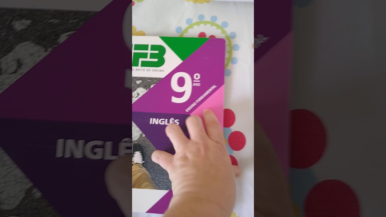 Livro de Inglês 9 ano SFB 2019