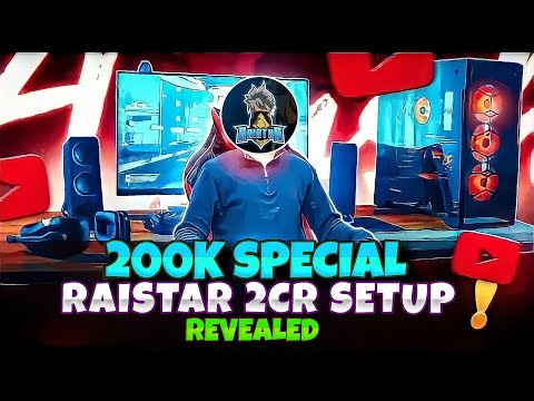 Finally Raistar Pc 🖥 Setup Revealed 🤯🔥Raistar Handcam Gameplay🤯❤ [Must Watch] - Garena Free Fire Max