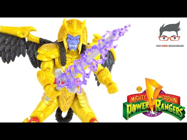Vídeo relacionado con Power Rangers - Figura articulada con función de 12 cm, Modelo Goldar, para niños a Partir de 4 años, PWG061