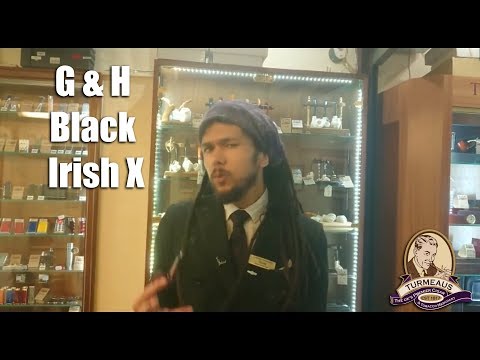 Turmeaus Tobacconist  Gawith and Hoggarth Black Irish X Taste Test Video