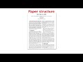 How to write a scientific paper