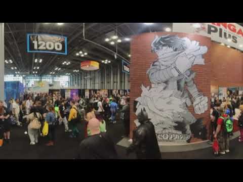 Friday @ New York Comic Con 2023 in 360° Upscaled to 8K - Oct 13, 2023