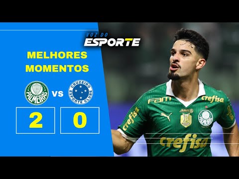PALMEIRAS 2 X 0 CRUZEIRO - MELHORES MOMENTOS - BRASILEIRÃO 18ª RODADA - 20/07/2024