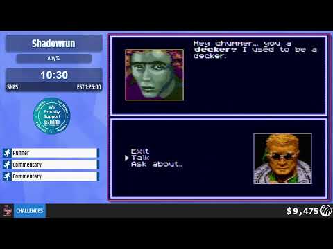 Questing for Glory: Hope and Healing 2 - Shadowrun Any% by Elastoid