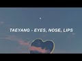TAEYANG (태양) 'Eyes, Nose, Lips (눈, 코, 입)' Easy Lyrics
