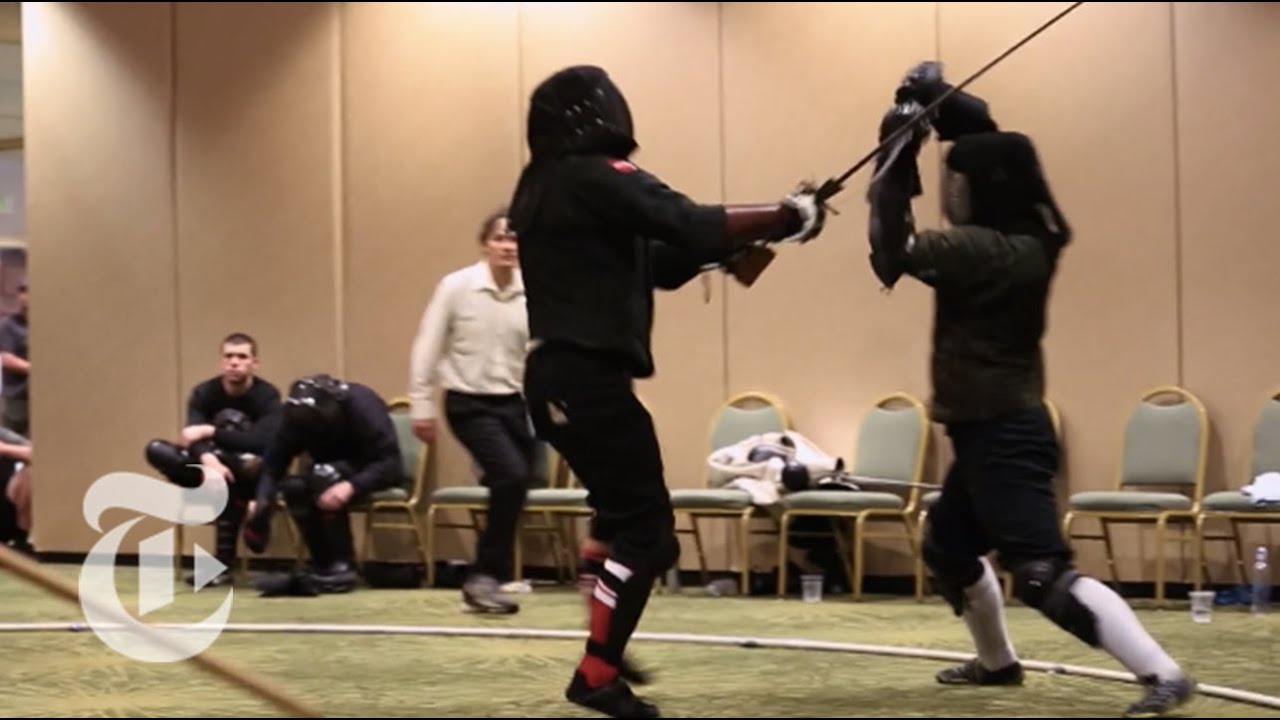 Inside the World of Longsword Fighting | The New York Times - YouTube