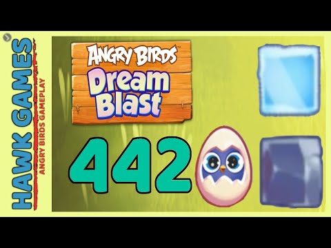 Angry Birds Dream Blast Level 442 - Walkthrough, No Boosters
