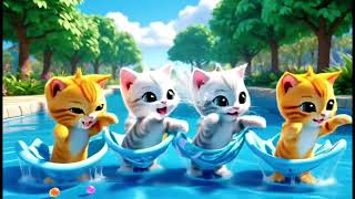 Little Cat, Big Personality The magical worlds of Colours | Kids rhyme | kids poem