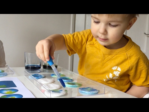 Earth Day Activity With Cotton Discs