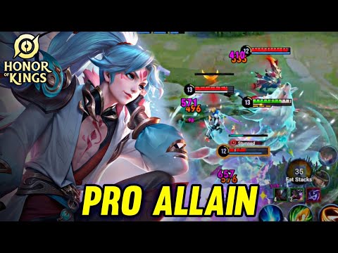 HOK : ALLAIN GAMEPLAY | PRO ALLAIN - HONOR OF KINGS