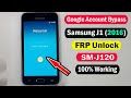 Samsung J1 2016 FRP Bypass Samsung J1 2016 SM J120 Google Account Bypass 100 Easy Without Pc