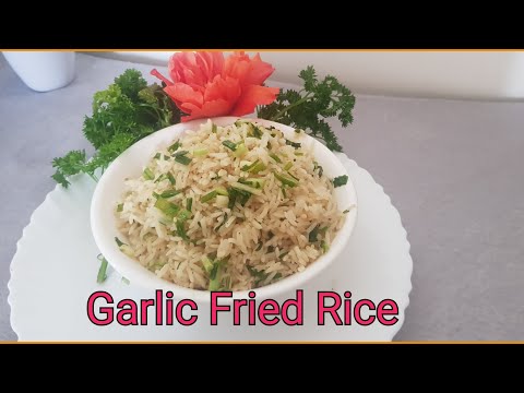 Garlic Fried Rice || Quick Easy recipe || Few Ingredients || Maria's Kitchen Routine