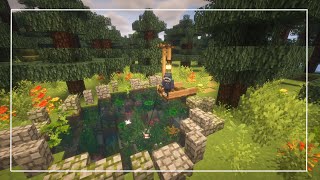 Minecraft: how to build a pond in minecraft easy