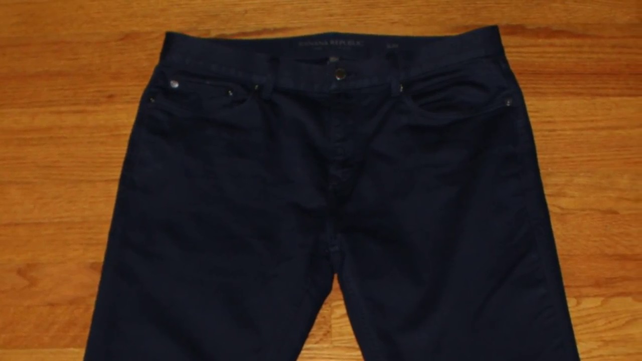 SuitThursday Collection Series - Banana Republic Traveler Pants Review