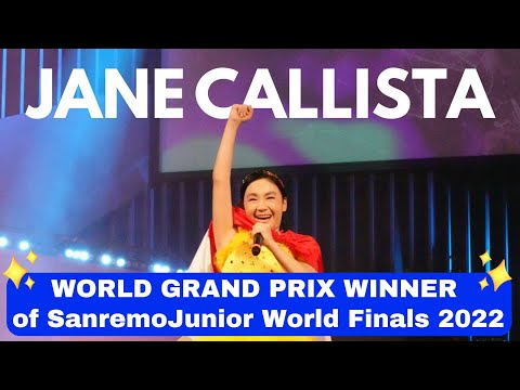 Jane Callista Yodeling Girl - World Grand Prix Winner of SanremoJunior World Finals 2022 🇮🇹 Italy