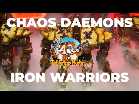 Rapport de Bataille War40k: Chaos Daemons Vs Iron Warriors  'Live rediffusion'