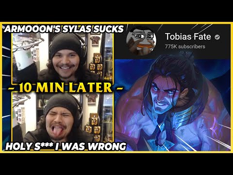 I MADE TOBIAS FATE RAGE ON STREAM WITH MY SYLAS!! - League of Legends