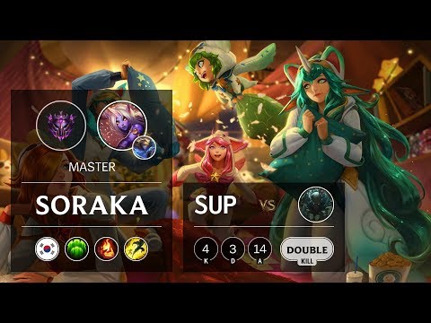 Soraka Support vs Pyke - KR Master Patch 9.12