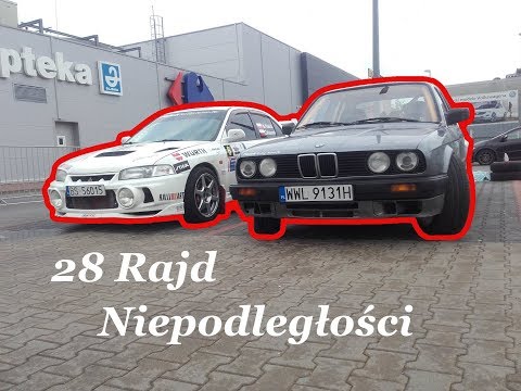 Lancer Evo / Bmw e30 28.Rajd Niepodległości "Outlet Białystok"  Piaścik Rally Team