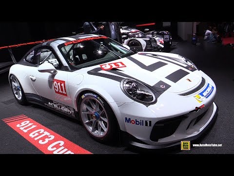 Thumbnail for 2017 Porsche 911 GTR Cup Racing Car - Walkaround - 2016 Paris Motor Show