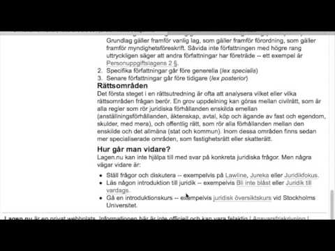 , title : 'Rättskälleläran och informationssökning om juridiska problem'