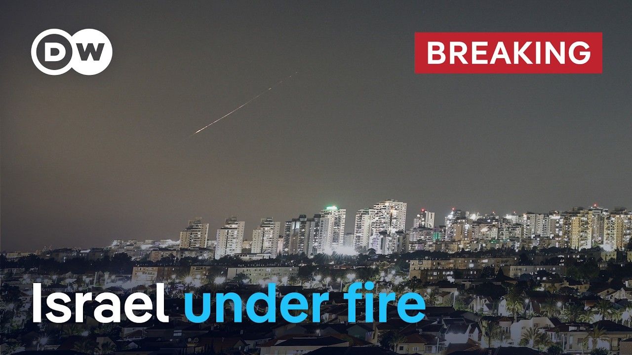Iran fires at Israel in response to IDF Beirut attacks | DW News