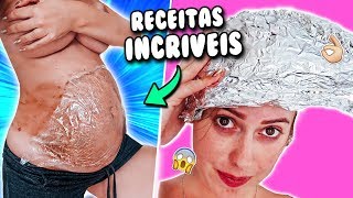 DIA DE BELEZA EM CASA - SAINDO DA BAD | Amanda Domenico