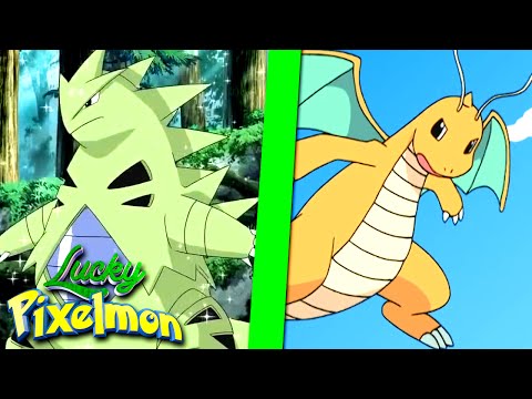 Minecraft : LUCKY PIXELMON - TYRANITAR VS DRAGONITE ! A BATALHA MAIS LOUCA !