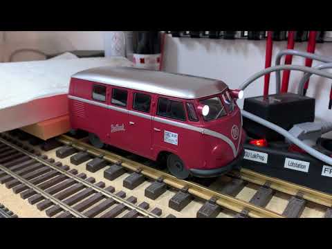 G-Spur Brekina Draisine mit Sound aufgewertet