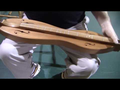 Folkcraft® FSH Series Mountain Dulcimer Demo, Solid Cherry