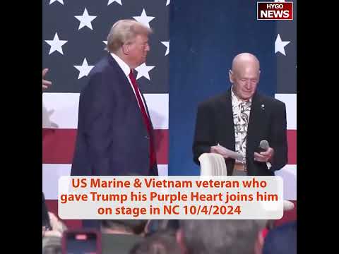 TRUMP: KAMALA $BILLION TO MIGRANTS, Marine & Vietnam veteran gave Trump his Purple Heart