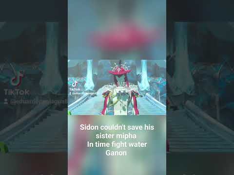 sidon cry for mipha death Rest in peace mipha please like for sidon