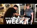 2019 BODYBUILDING PREP Week 1 | Leg Day and Posing Practice