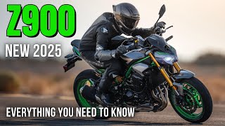 NEW 2025 Kawasaki Z900 Revealed! Everything you need to know!