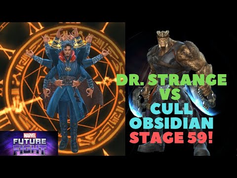 T3 Doctor Strange VS Stage 59 Cull Obsidian World Boss Ultimate (CTP Of RAGE) - Marvel Future Fight