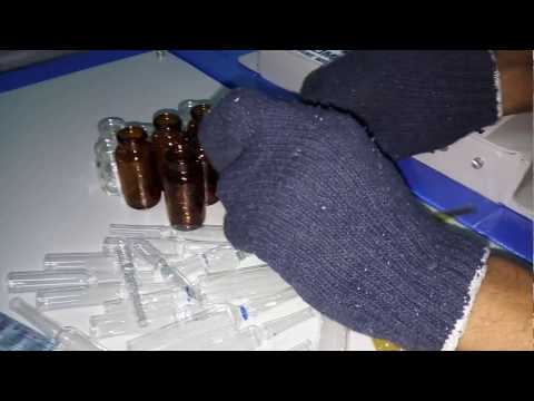 Glass Vials and Ampoules Dual Shaft Shredder