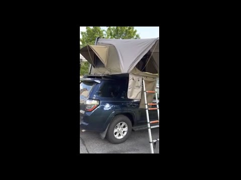 ARB Base Rack with Esperance Roof Top Tent First Impressions