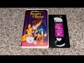Closing To Beauty And The Beast 1992 Demo VHS