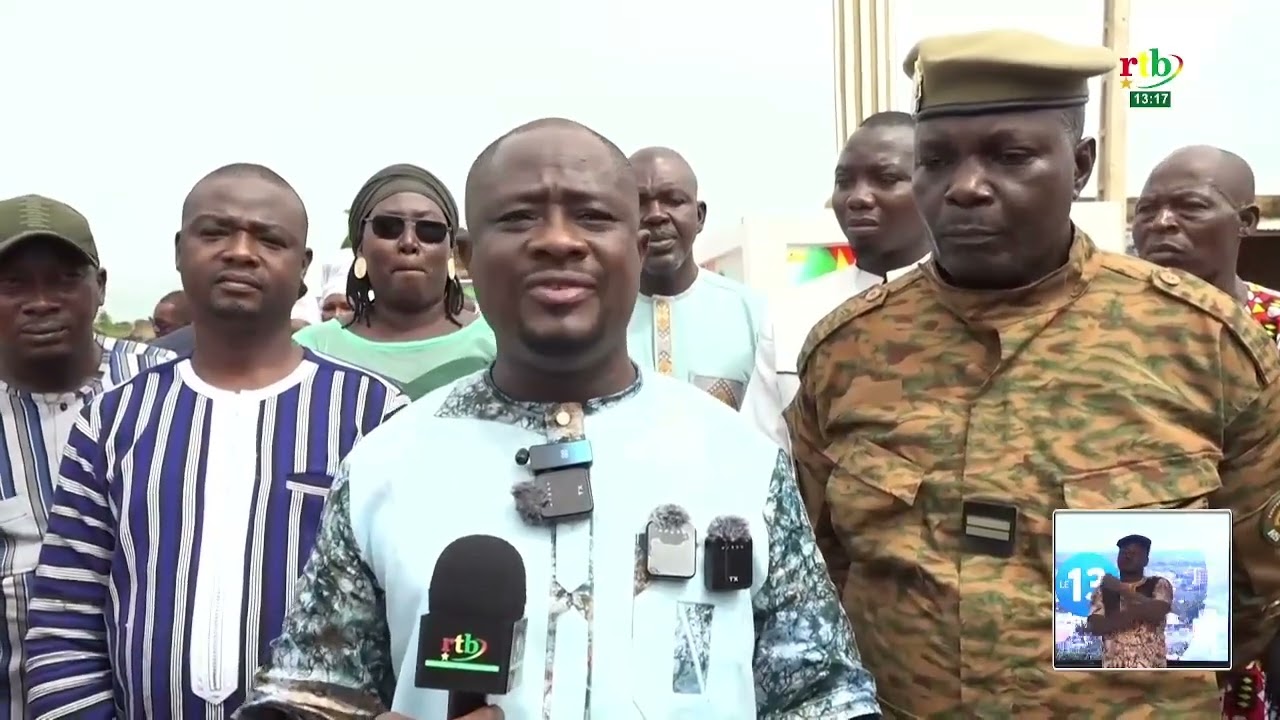 Un nouveau rond-point inaugré à Pindie-Badara en soutien à la vision du Président Ibrahim Traoré