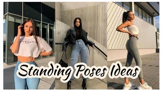 Instagram Standing Poses Ideas For Girls || How To Pose || Best Photo Poses Girls || Bmazing❤️❤️